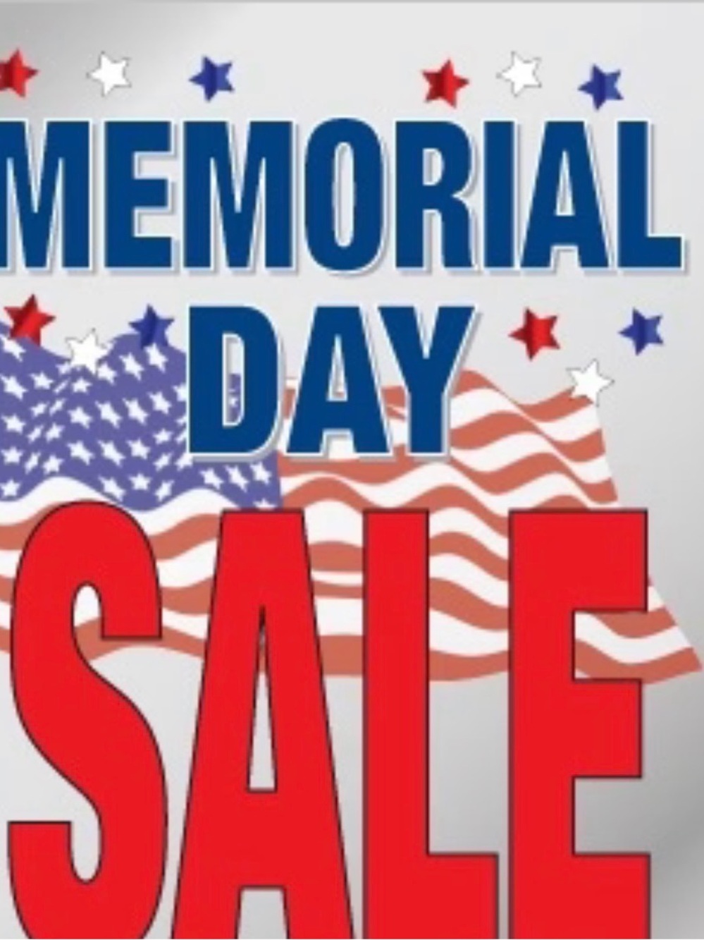 Memorial Day Sale  -